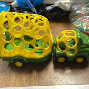 John Deere oball Farm trailer  Baby Toy